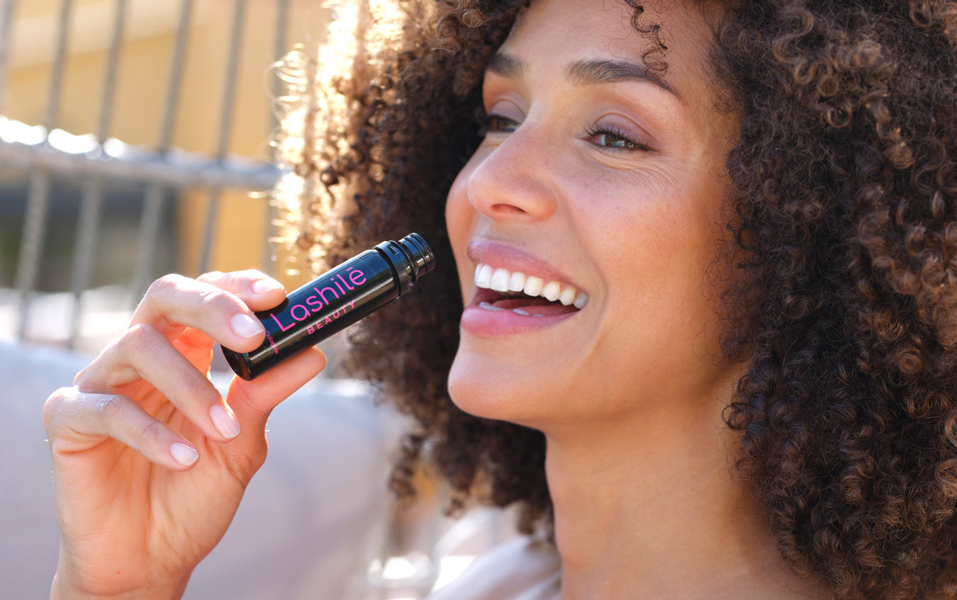 Shots Cheveux Lashilé Beauty - Shot concentré pour stimuler la pousse et renforcer les cheveux