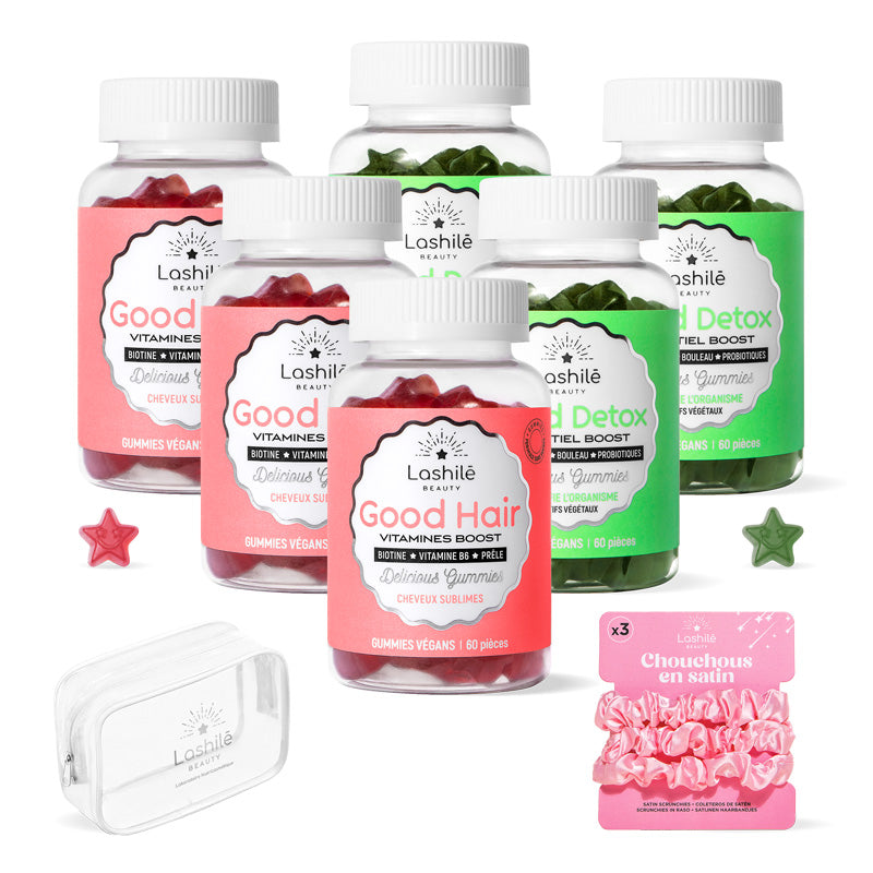 Pack Hair et Detox - 3 mois