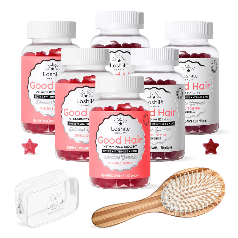 Pack Hair et Hair Women anti-chute - 3 mois