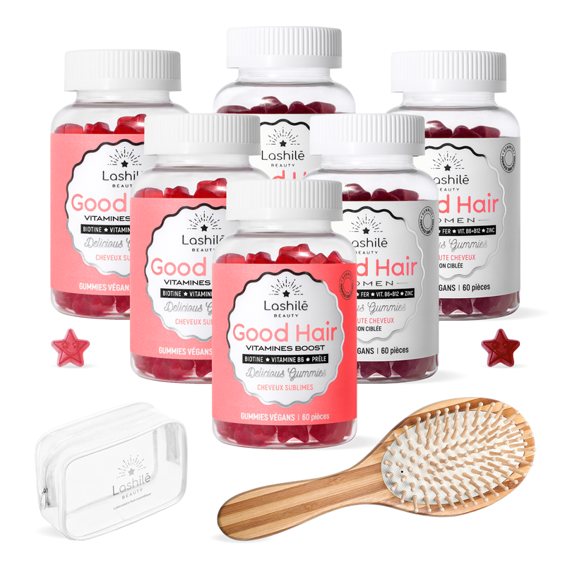 Pack Hair et Hair Women anti-chute - 3 mois