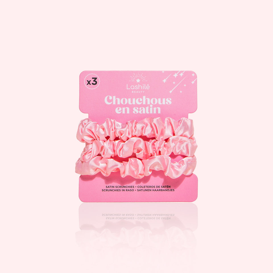 Satin scrunchies