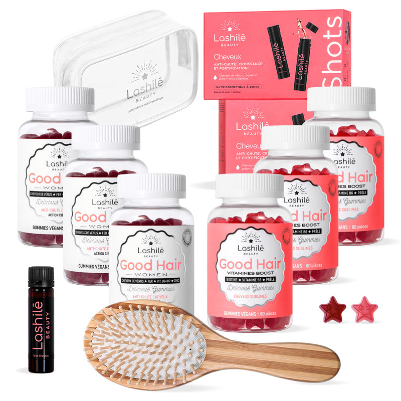 Mega Pack Cheveux - Pousse et Anti-chute
