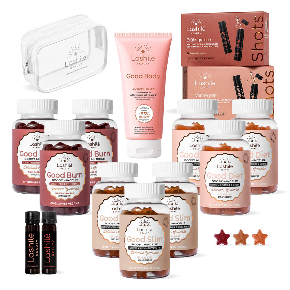 Mega Pack Minceur Lashilé Beauty - Perte de poids et brûle-graisse résultats maximaux