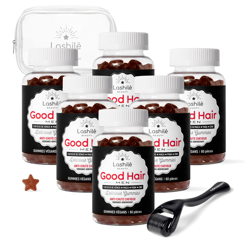 Good Hair Men Tratamiento anticaída para hombres - 6 meses