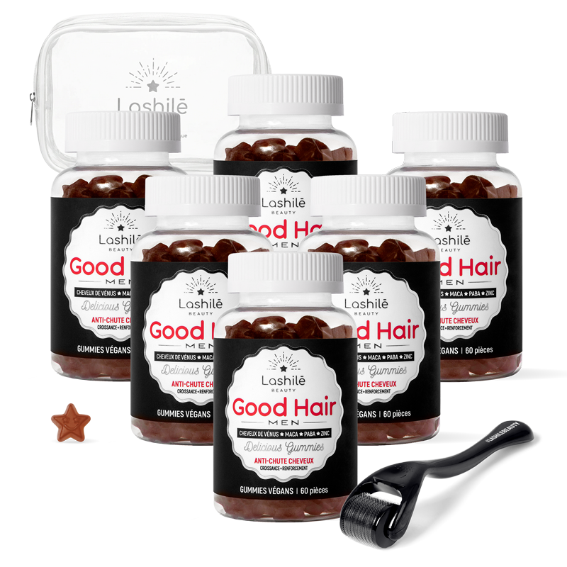 Good Hair Men Tratamiento anticaída para hombres - 6 meses
