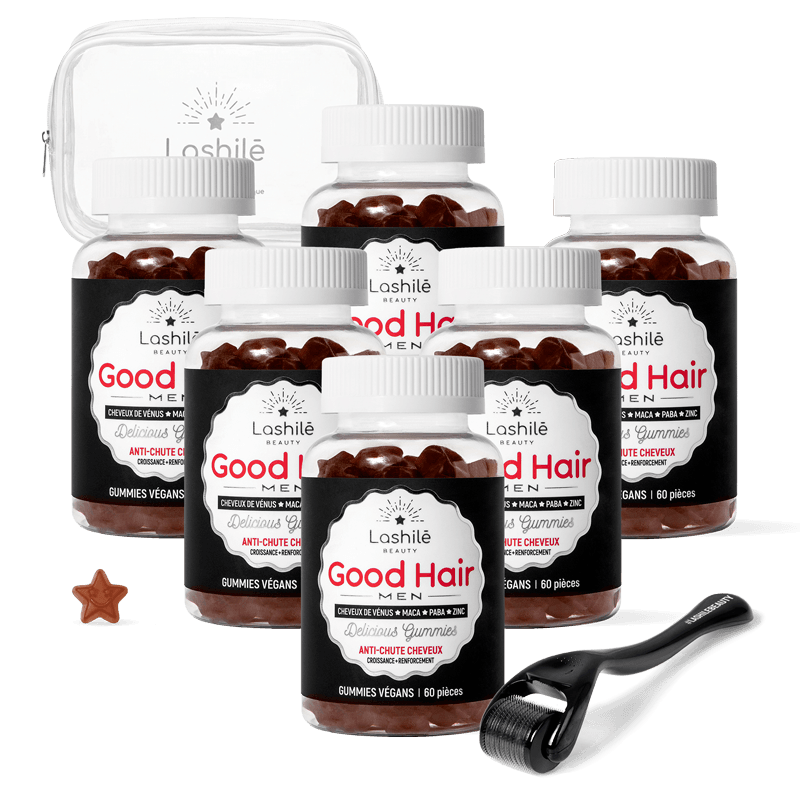 Good Hair Men Anti-Haarausfall-Behandlung für Männer – 6 Monate