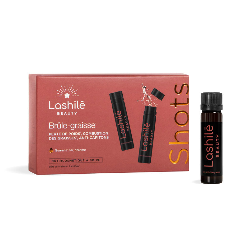Shots Brûle-graisse Lashilé Beauty - Métabolisme boosté et perte de poids - Cure 14 jours