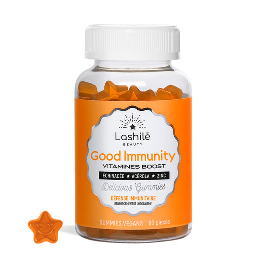 Lashilé Beauty - Gummies - Bien être - Immunité - Boost défenses immunitaires - Good Immunity -  Nutricosmétique - Compléments alimentaires 