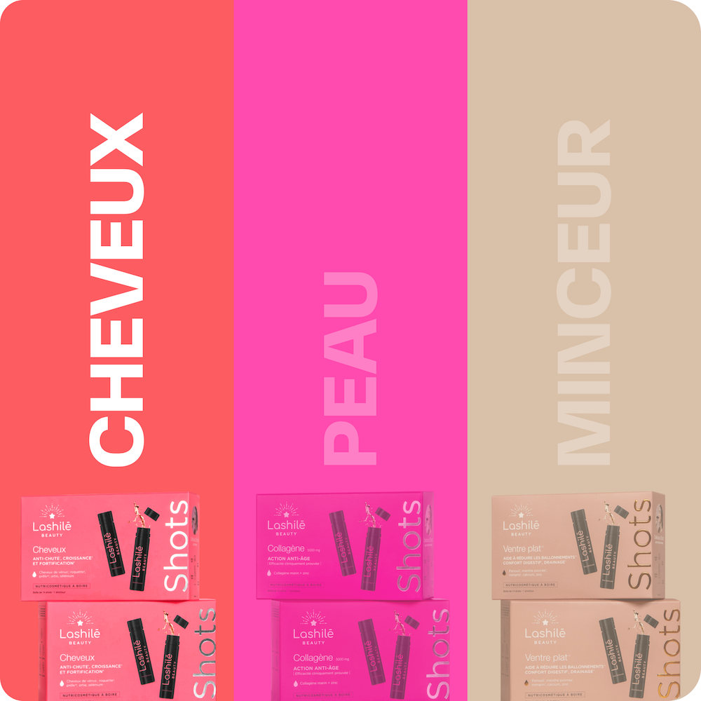 Shots Cheveux Triple Action - 2 mois