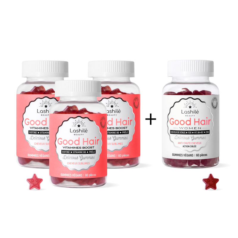 Pack Cheveux Pousse et Anti-chute