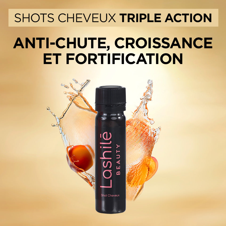 Shots Cheveux Triple Action - 2 mois