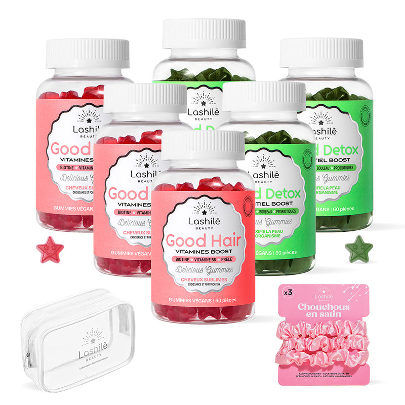 Pack Hair et Detox - 3 mois
