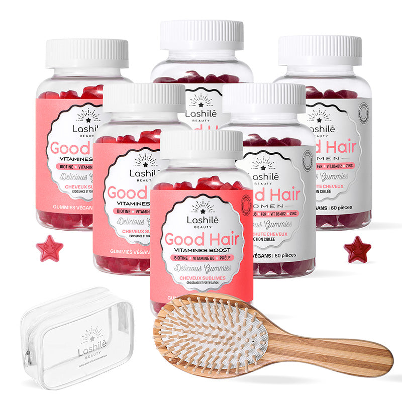 Pack Hair et Hair Women anti-chute - 3 mois