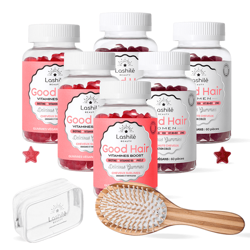 Pack Hair et Hair Women anti-chute - 3 mois