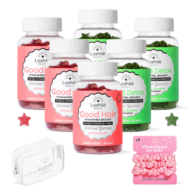 Hair en Detox Pakket - 3 maanden