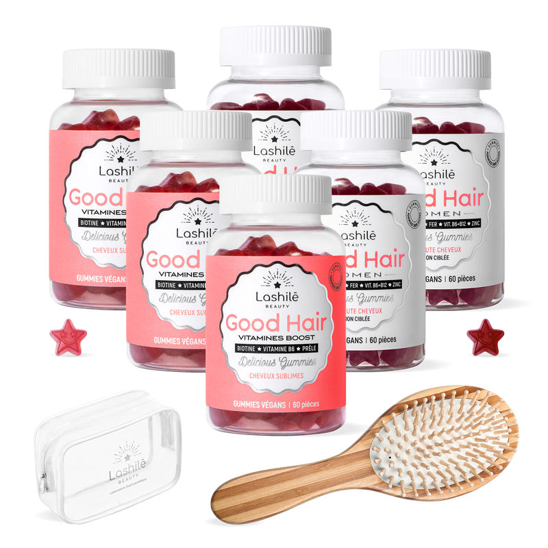 Pack Hair et Hair Women anti-chute - 3 mois