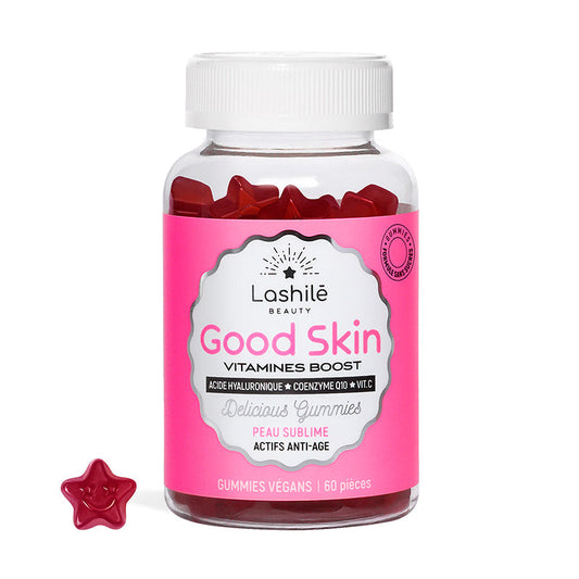 Lashilé Beauty - Gummies - Beauté - Anti-âge - Peau Sublime - Good Skin -  Nutricosmétique - Compléments alimentaires 