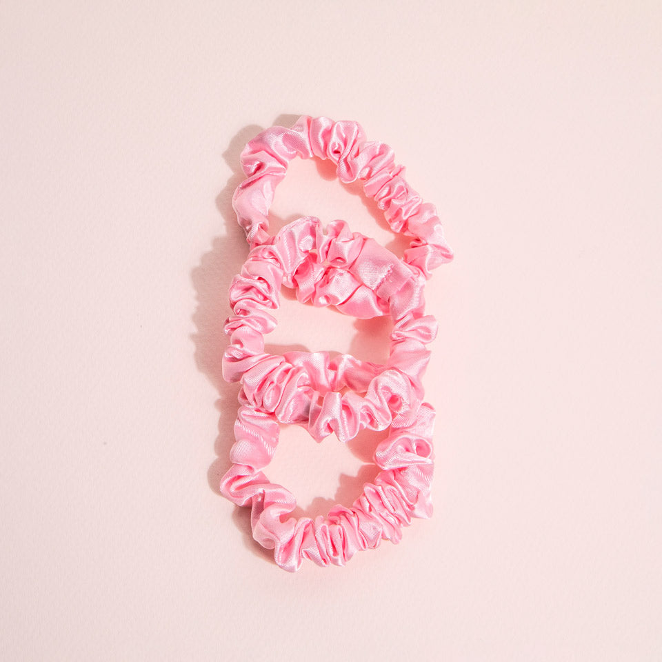 Satin scrunchies