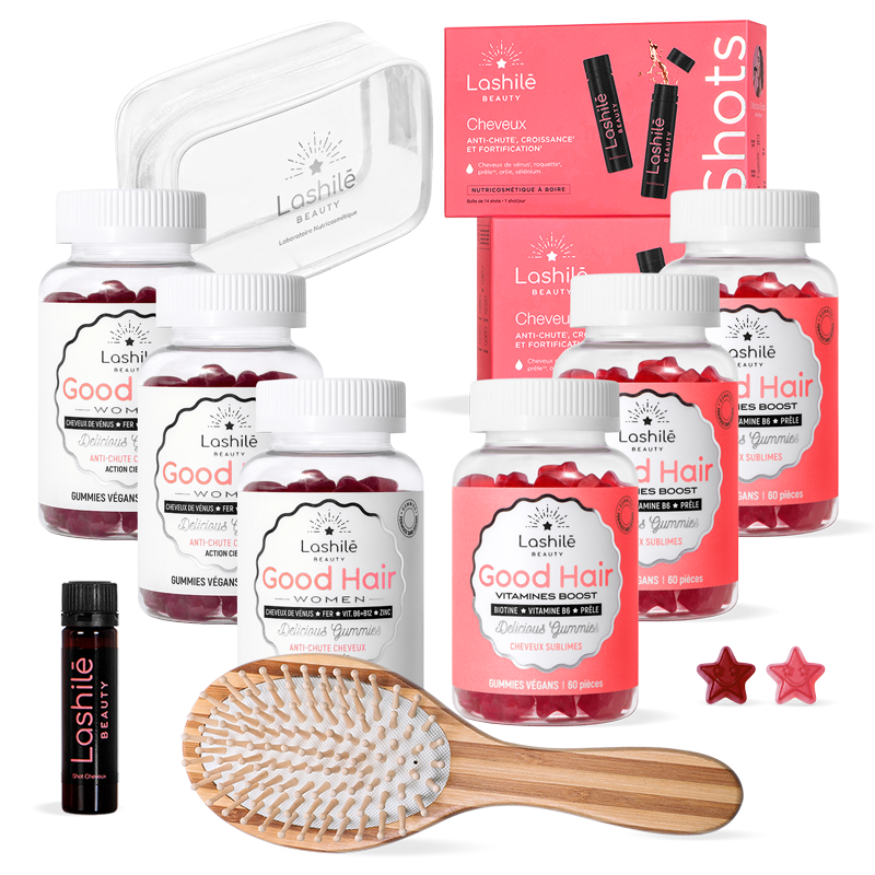 Mega Pack Cheveux - Pousse et Anti-chute