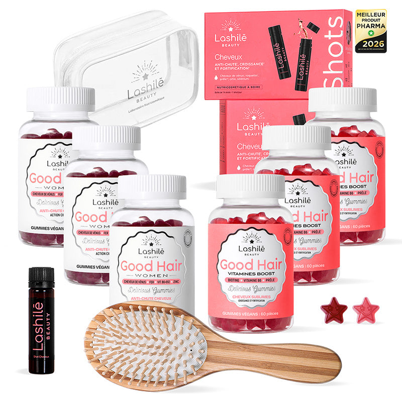 Mega-Haarpackung – für Haarwachstum und gegen Haarausfall