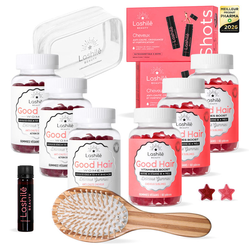 Mega-Haarpackung – für Haarwachstum und gegen Haarausfall