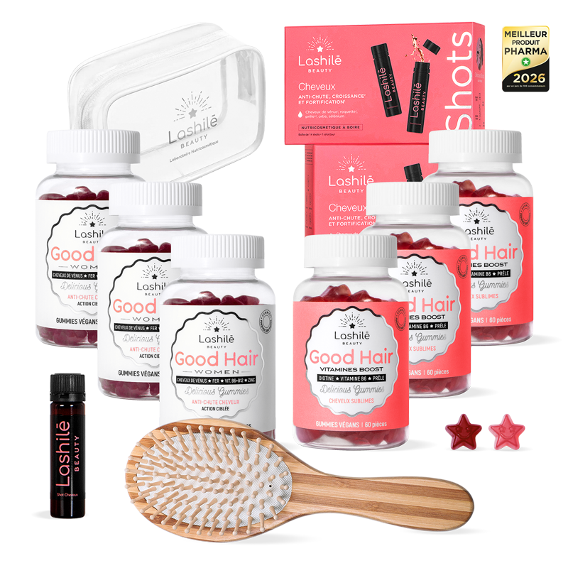 Mega Pack Cheveux - Pousse et Anti-chute