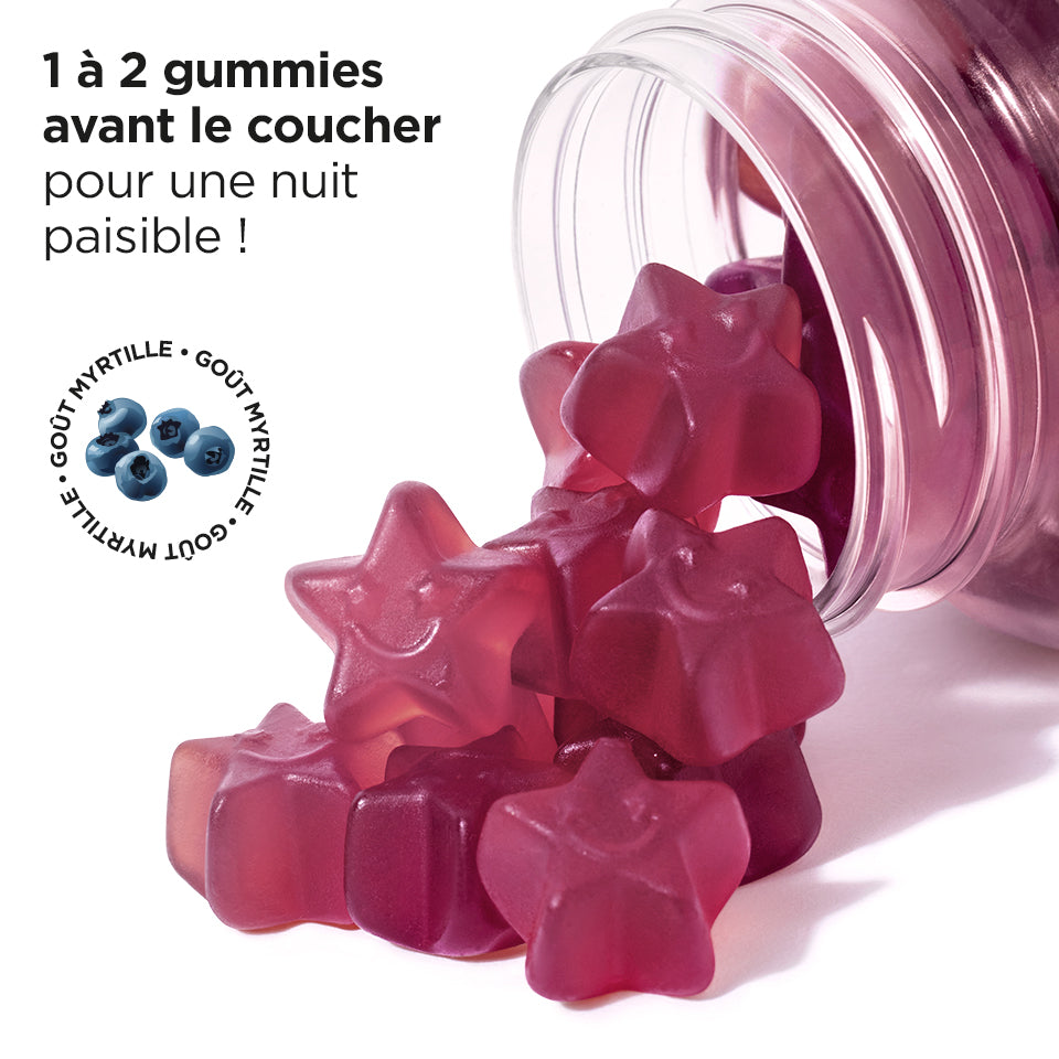 Lashilé Beauty - Gummies - Bien-être - sommeil - endormissement - Good Night -  Nutricosmétique - Compléments alimentaires - Pack 3 mois 3