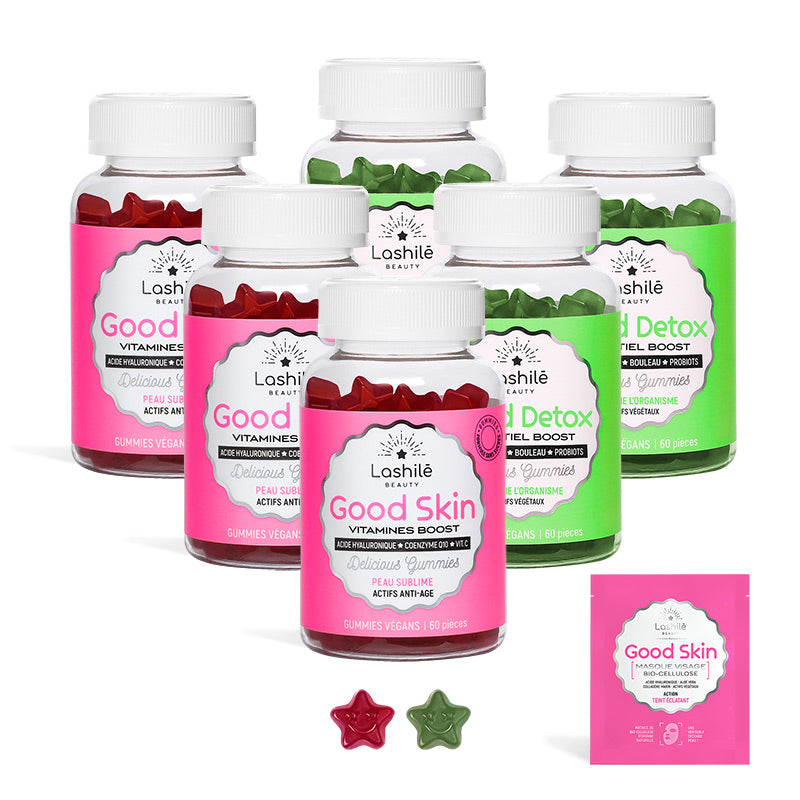 Pack Skin et Detox - 3 mois