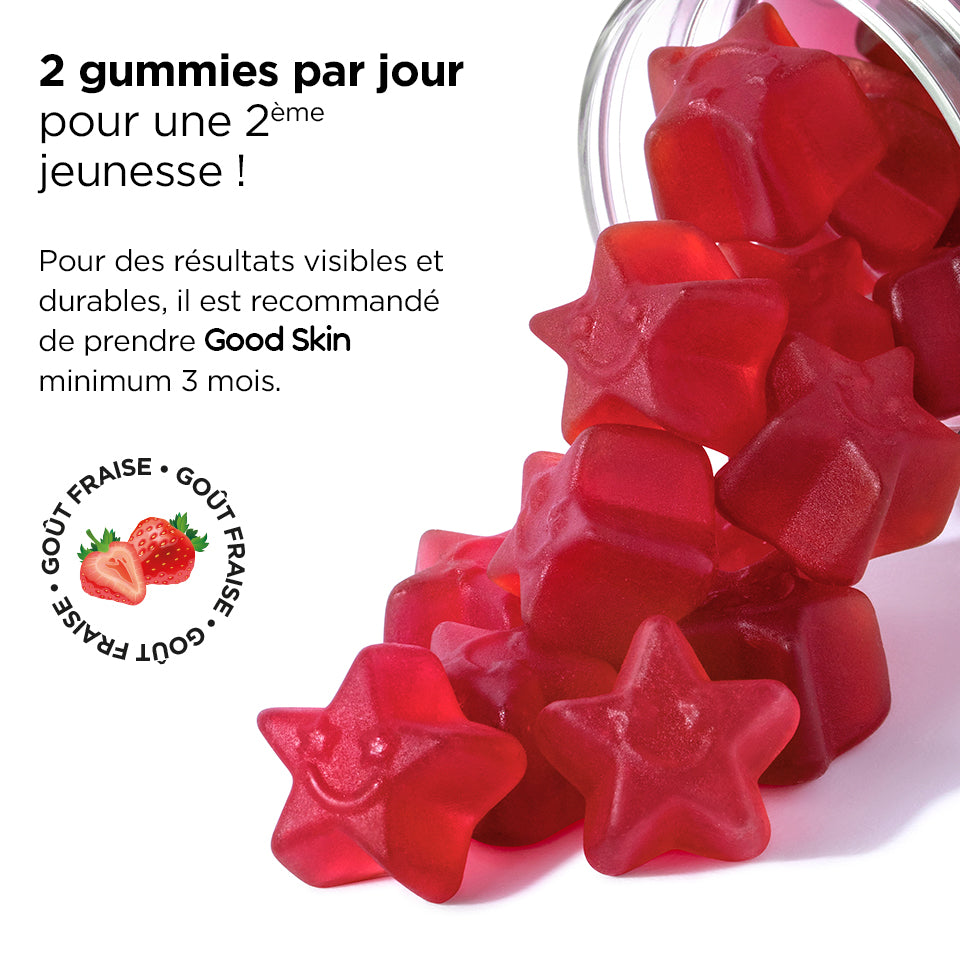 Lashilé Beauty - Gummies - Beauté - Anti-âge - Peau Sublime - Good Skin -  Nutricosmétique - Compléments alimentaires  3