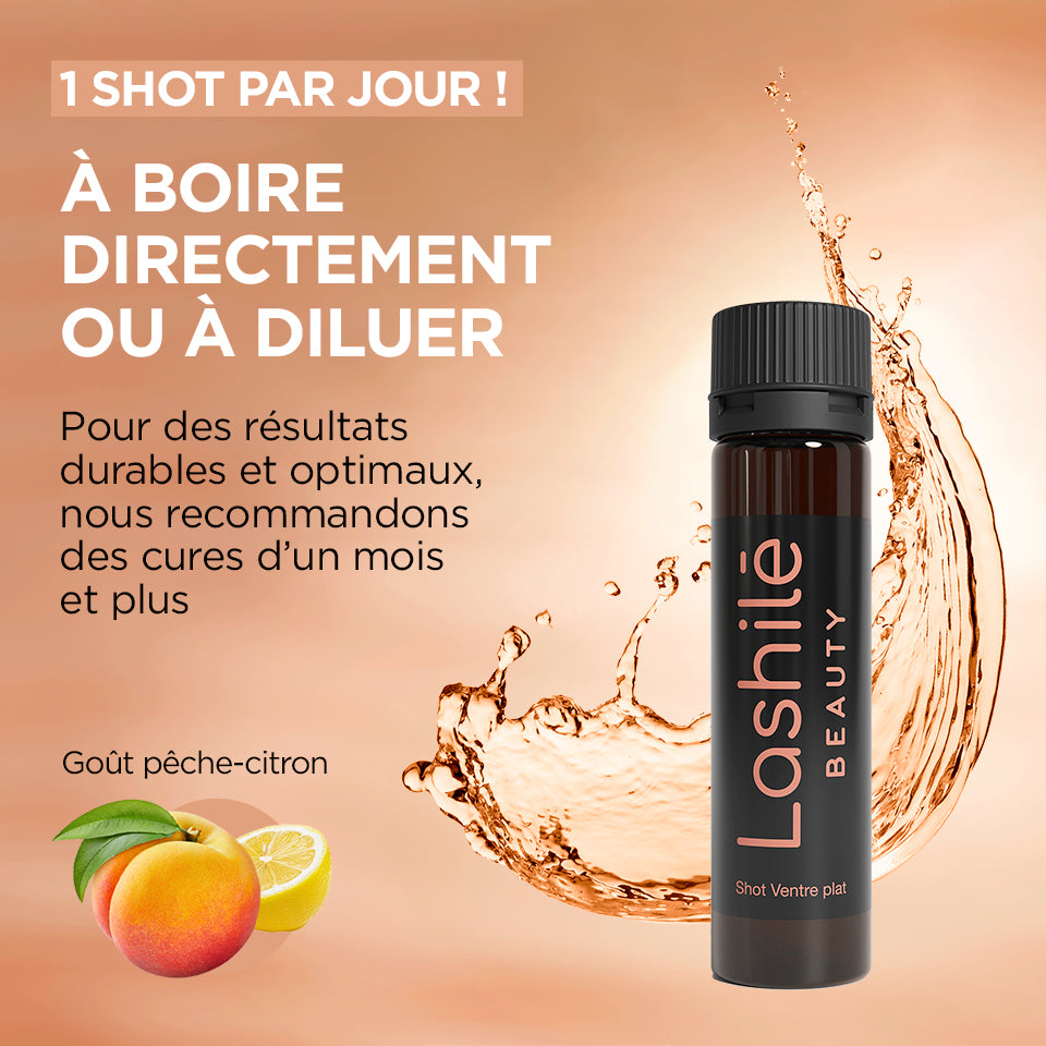 Shots Ventre plat - 1 mois