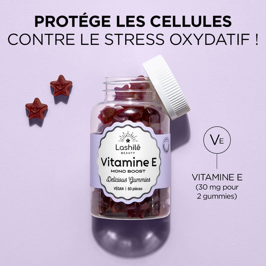Lashilé Beauty - Gummies - Beauté - VITAMINE E -  Nutricosmétique - Compléments alimentaires - 2