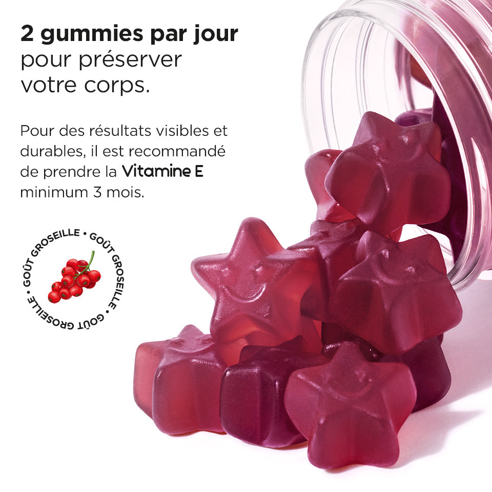 Lashilé Beauty - Gummies - Beauté - VITAMINE E -  Nutricosmétique - Compléments alimentaires - 3