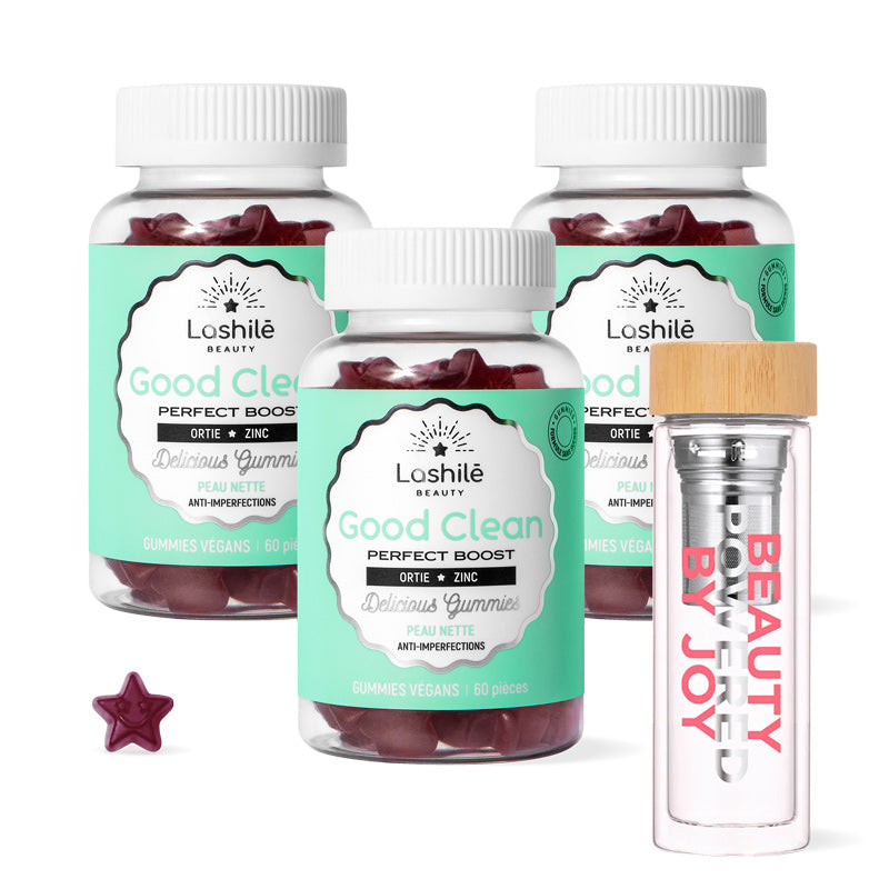 Gummies Good Clean Lashilé Beauty - Peau nette et anti-imperfections - Cure 3 mois
