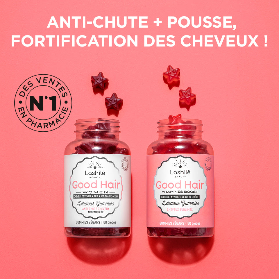 Pack Cheveux Pousse et Anti-chute