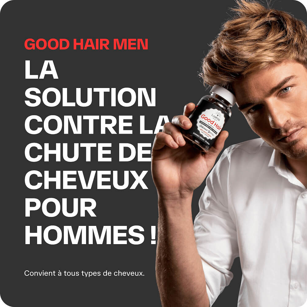Good Hair Men Anti-Haarausfall-Behandlung für Männer – 6 Monate