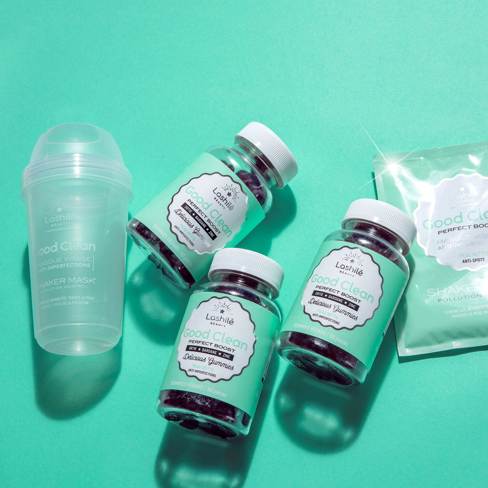 Lashilé Beauty - Gummies - Beauté - Peaux à imperfections - Traitement de l'acné - Good Clean -  Nutricosmétique - Compléments alimentaires - pack 3 mois  - 7