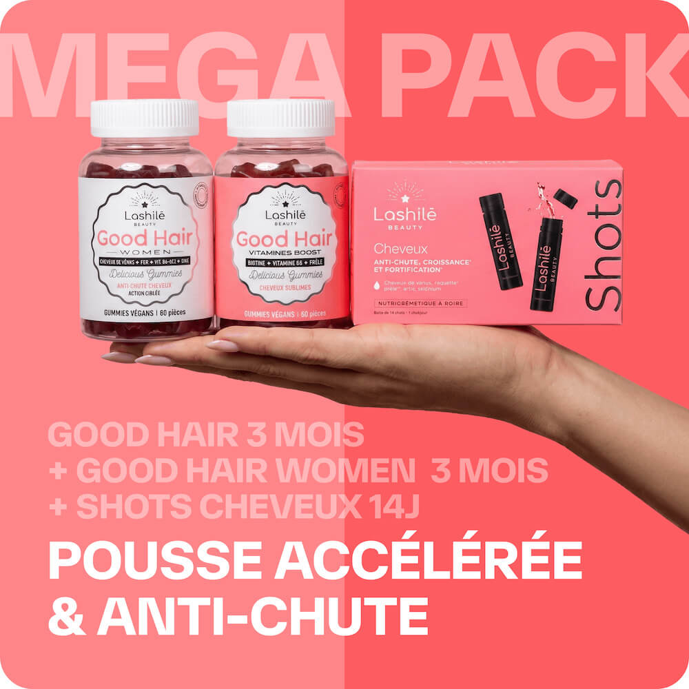 Mega-Haarpackung – für Haarwachstum und gegen Haarausfall