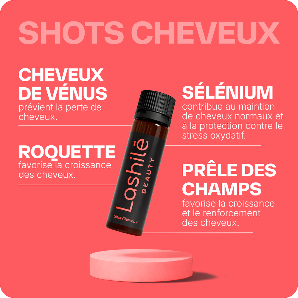 Shots Cheveux Triple Action - 2 mois
