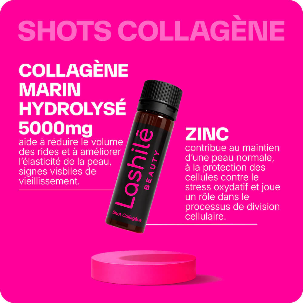 Shots Collagène 5000 mg - 1 mois