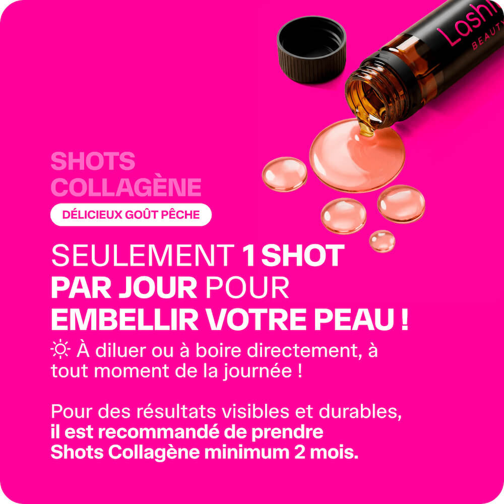 Shots Collagène 5000 mg - 1 mois