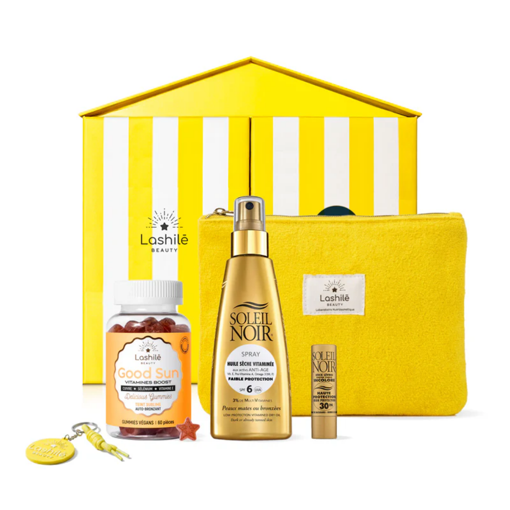 Coffret LASHILÉ BEAUTY x SOLEIL NOIR