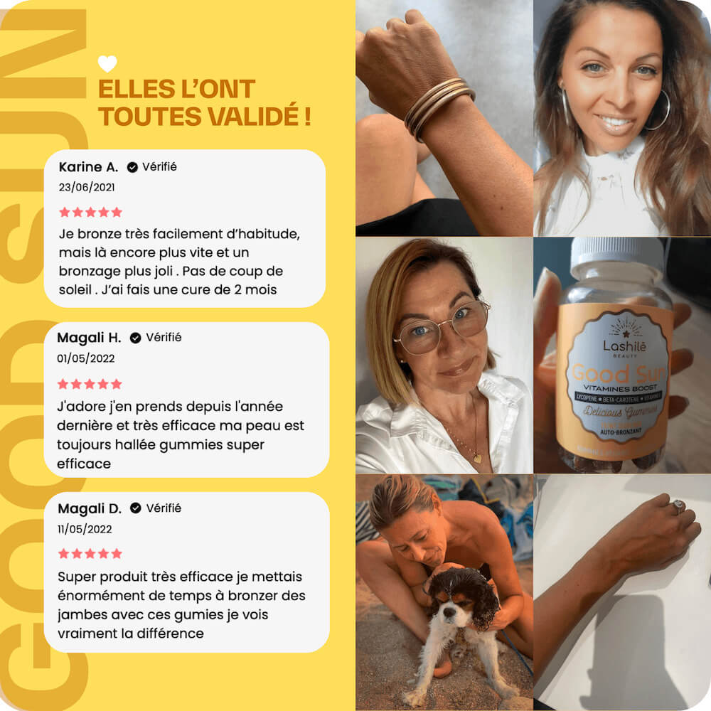 Good Sun Auto-bronzant - 3 mois