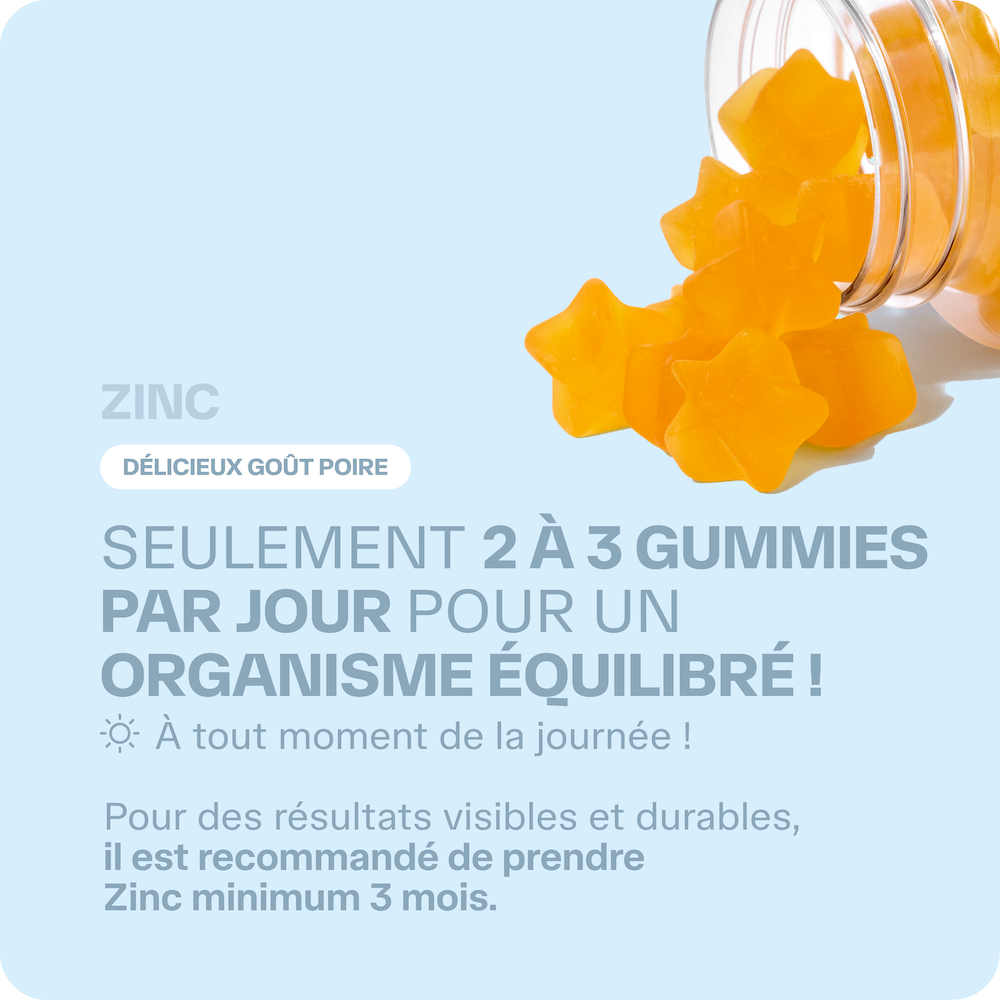 Zinc - 3 mois